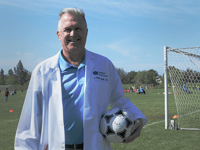 J. Peter Zopfi, MD, was elected board chairman of the U.S. Youth Soccer Association and will bring his knowledge of concussions to a one-day conference on Saturday.