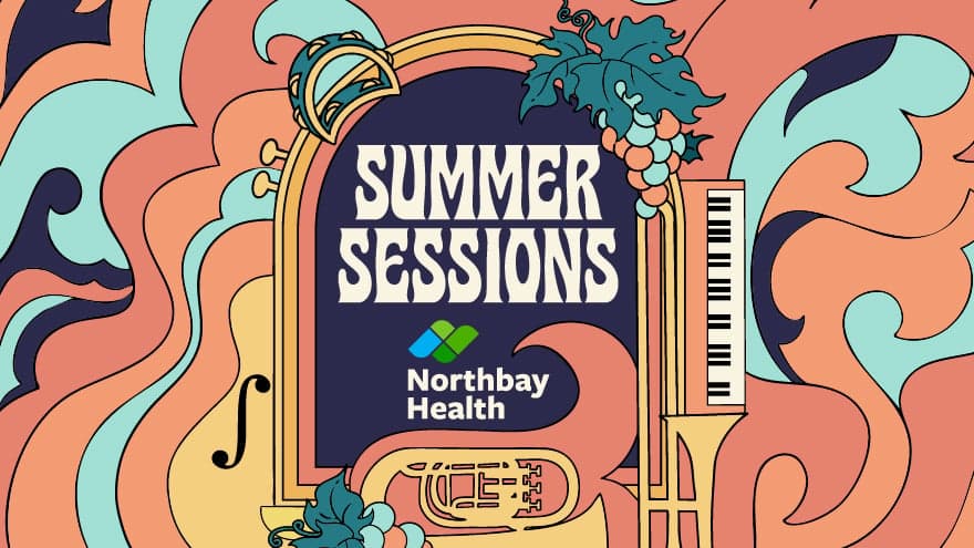 Logo for the Napa Summer Sessions music festival